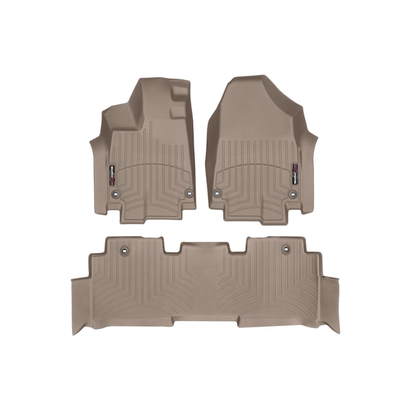 Front and Rear Floorliners, 451218-1-2